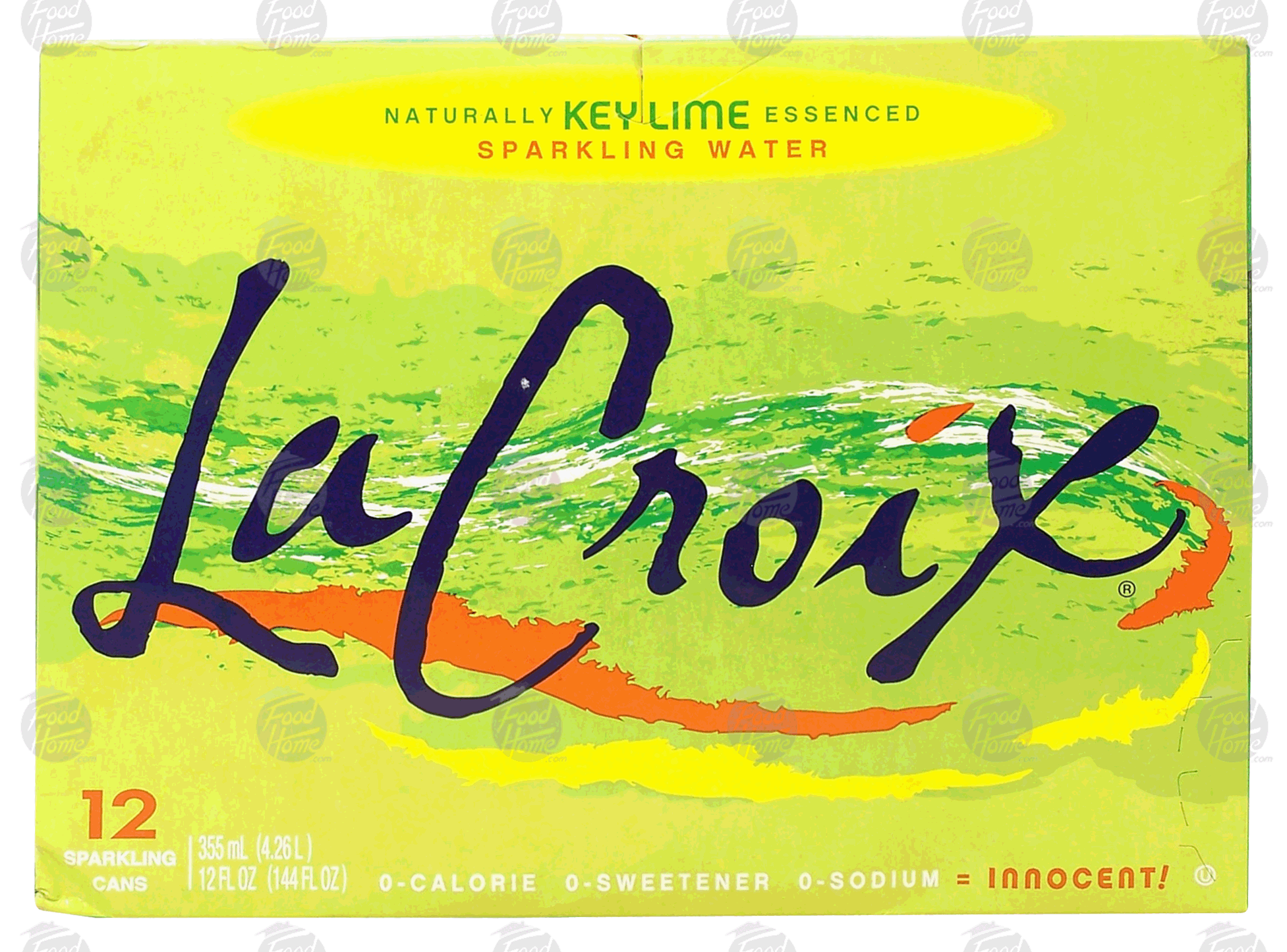 La Croix  key lime essenced sparkling water, 12-fl. oz. cans Full-Size Picture